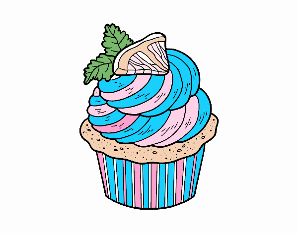 Cupcake de limón