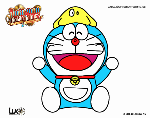 doraemon feliz