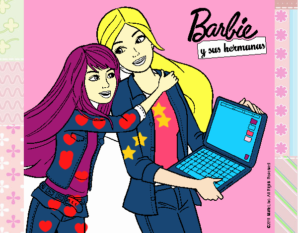 El nuevo portátil de Barbie