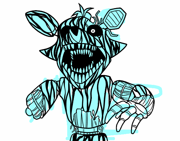 Foxy terrorífico de Five Nights at Freddy's