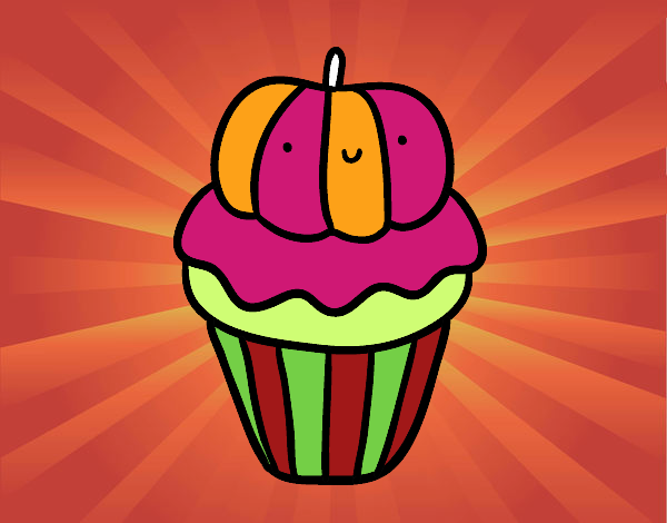 Halloween cupcake