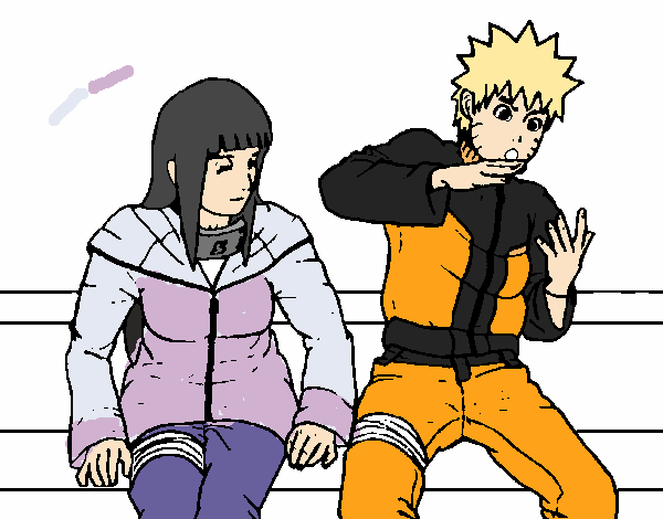 Hinata y Naruto