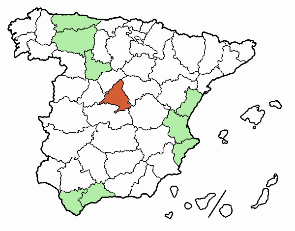 Las provincias de España