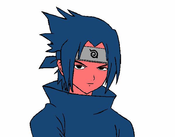 Sasuke enfadado