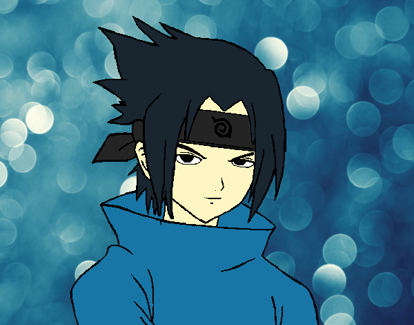 Sasuke enfadado