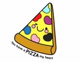 You have a pizza my heart