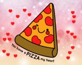 You have a pizza my heart