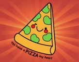 You have a pizza my heart