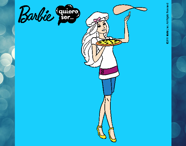 Barbie cocinera