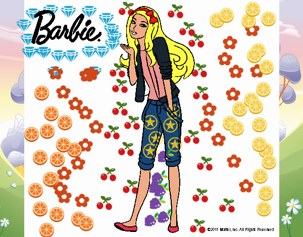 Barbie con look casual