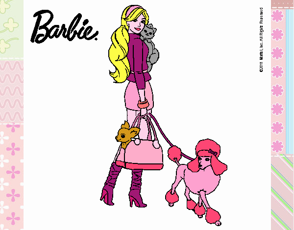 Barbie elegante