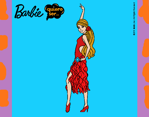 Barbie flamenca