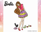 Barbie y su colección de zapatos