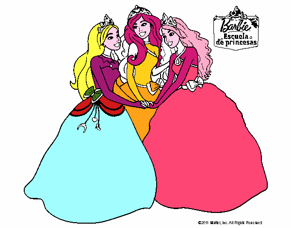 Barbie y sus amigas princesas