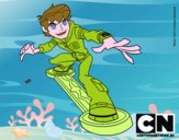 Ben 10 skateboard