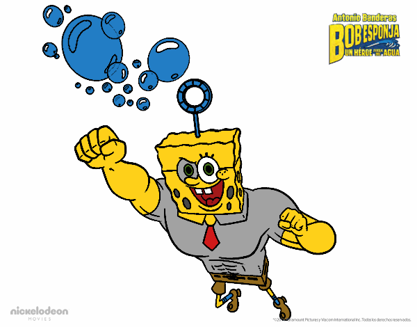 BOB ESPONJA SUPER HEROE