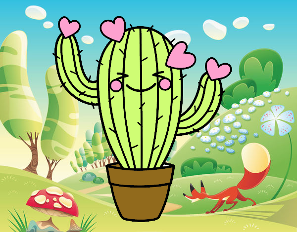 Cactus corazón