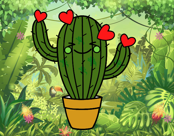 Cactus corazón