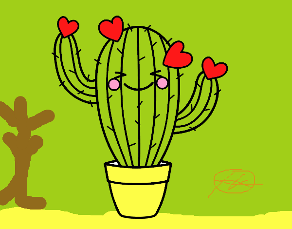 Cactus corazón