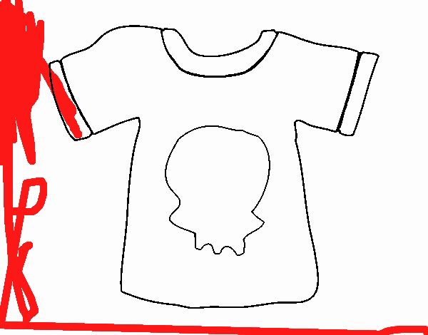 Camiseta emo