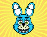 Cara de Toy Bonnie de Five Nights at Freddy's