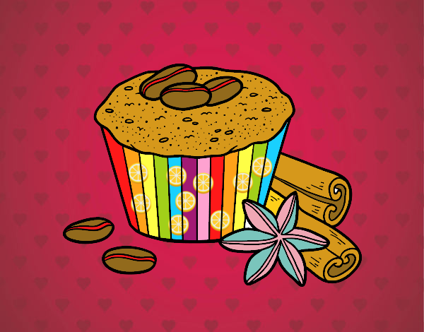 Cupcake de café