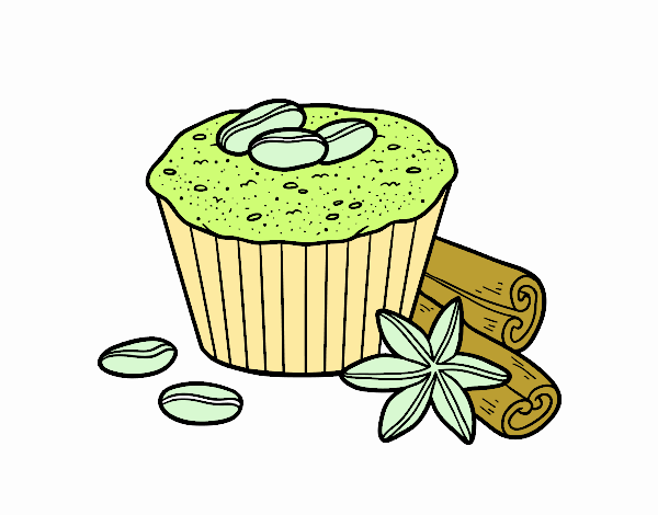 Cupcake de café