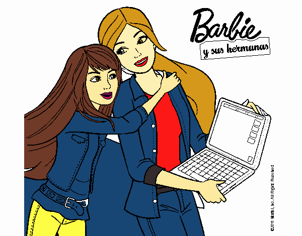 El nuevo portátil de Barbie