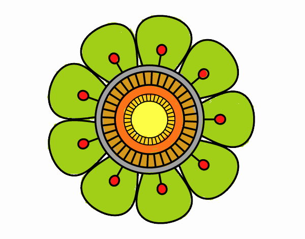 Mandala Flor 1
