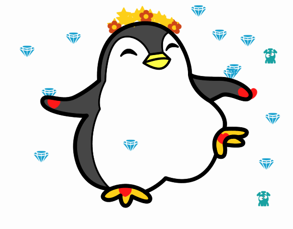 Pingüino bailando