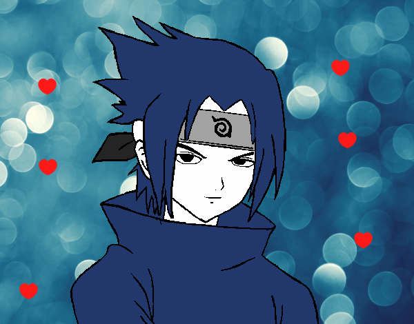 Sasuke enfadado