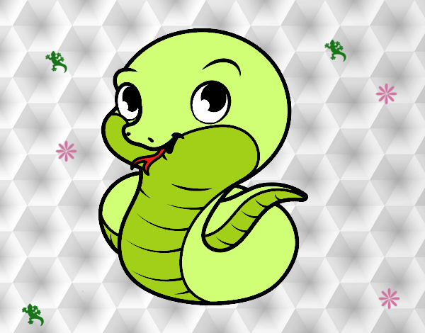 serpiente bebe