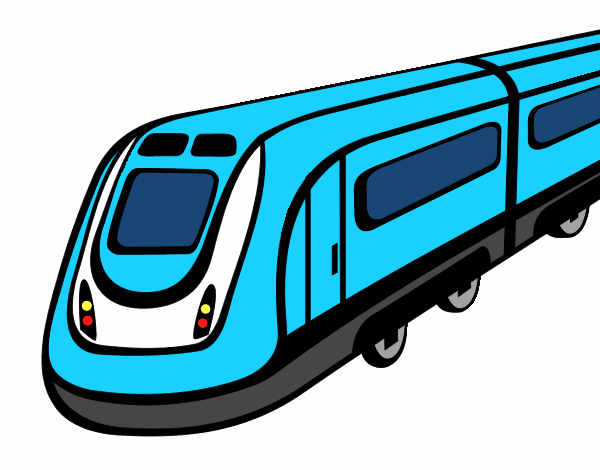 Dibujo de Tren de alta velocidad pintado por en  el día 22-08-20  a las 23:35:58. Imprime, pinta o colorea tus propios dibujos!