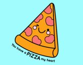 You have a pizza my heart