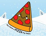 You have a pizza my heart