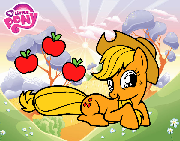 Applejack y sus manzanas