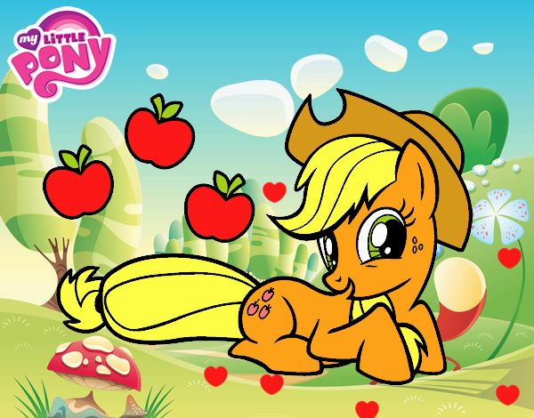 Applejack y sus manzanas