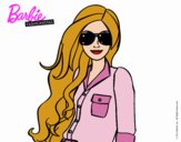 Barbie con gafas de sol