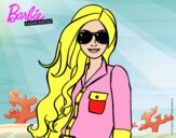 Barbie con gafas de sol