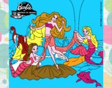 Barbie con sirenas