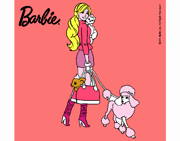 Barbie elegante