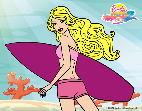 barbie surfeadora 