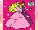 Barbie y su amiga súper felices