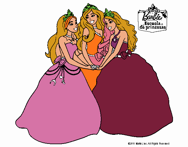 Barbie y sus amigas princesas