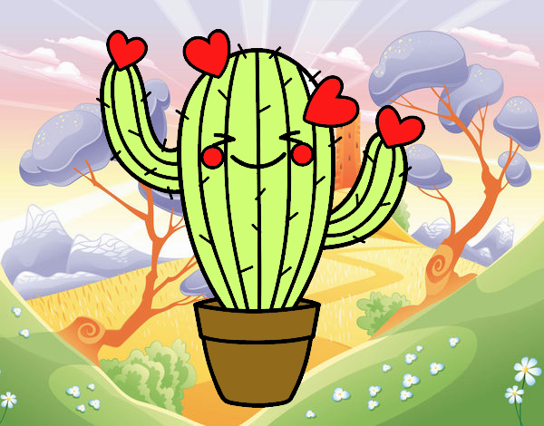 Cactus corazón