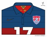 Camiseta del mundial de fútbol 2014 de los Estados Unidos