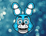 Cara de Toy Bonnie de Five Nights at Freddy's