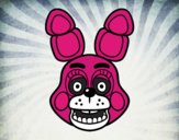 Cara de Toy Bonnie de Five Nights at Freddy's