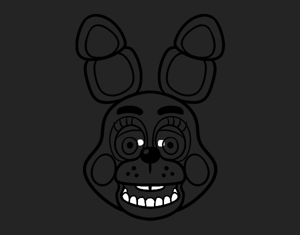 Cara de Toy Bonnie de Five Nights at Freddy's