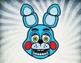 Cara de Toy Bonnie de Five Nights at Freddy's